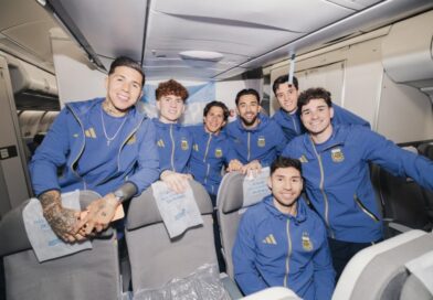 La ilusión en marcha: Partió el avión de la selección Argentina hacia Kansas