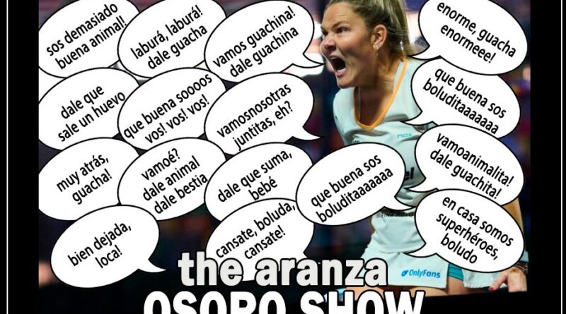 El Show de Aranzazu Osoro en el Premier Pádel en Buenos Aires