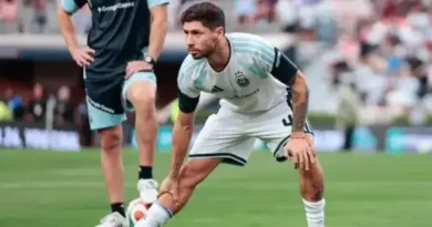 Gonzalo Montiel se lesionó y no podría jugar ante Austria