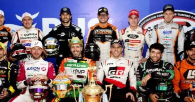 Con Mariano Werner entre los protagonistas, están los 13 pilotos de la copa de Oro