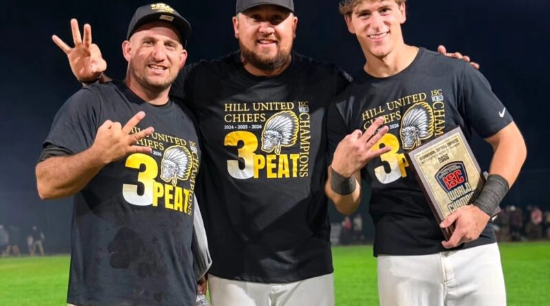 Motroni, Peker y Biondi fueron campeones en Mundial ISC con los Chiefs