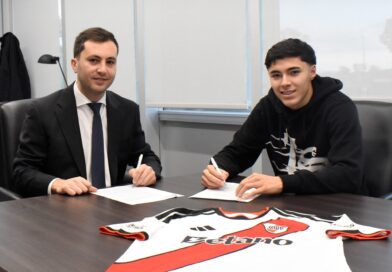 Nuevo fichaje en River: Tobías Andrada firmó su contrato hasta 2030