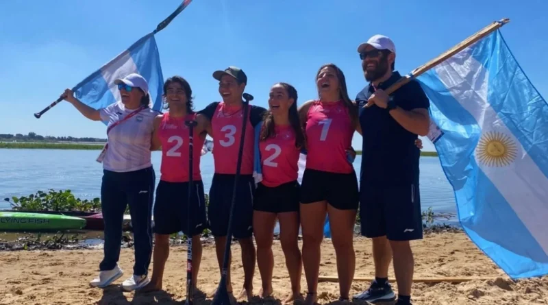 Juegos Odesur: La paranaense Lucía Clembosky es medalla de Plata en Stand Up Paddle